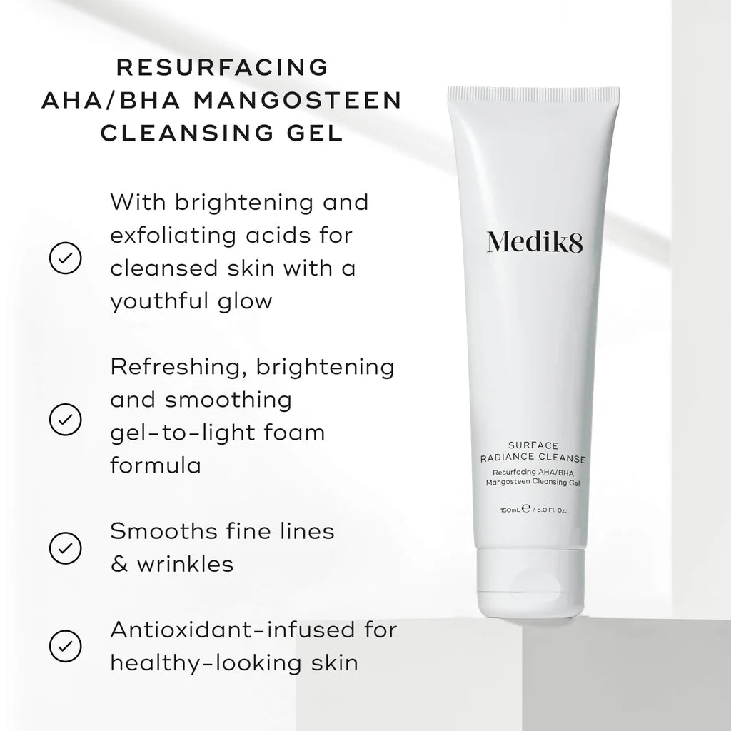 Medik8 Surface Radiance Cleanse 40ml product image