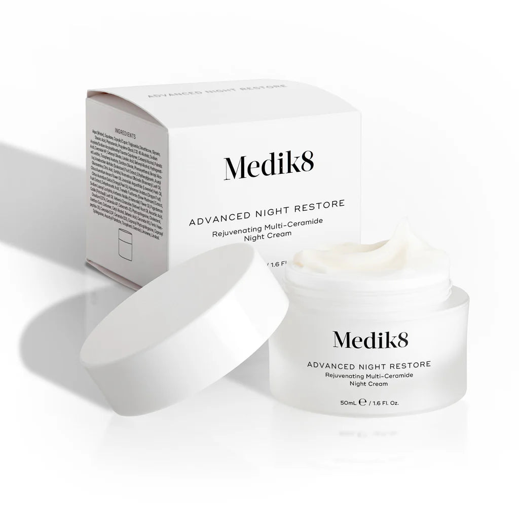 Medik8 The Night Shift Crystal Retinal 6 30ml and Advanced Night Restore 50ml product image