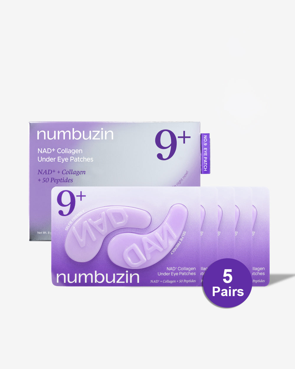 Numbuzin No.9 NAD Collagen Under Eye Patches