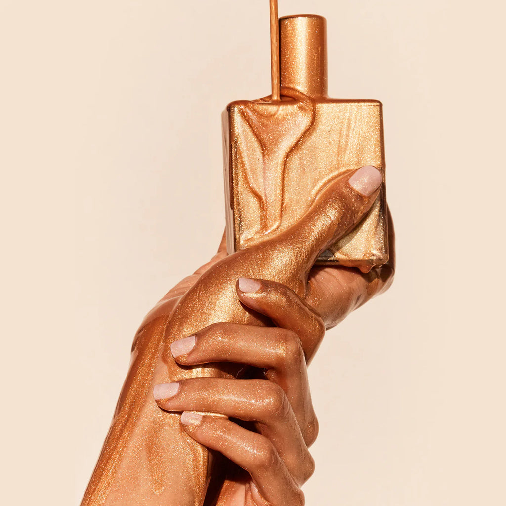 NUXE Huile Prodigieuse Or Golden Shimmer Dry Oil shade detail