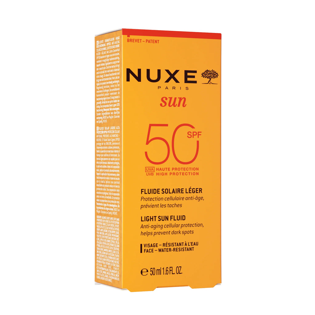 NUXE Sun Light Fluid High Protection SPF 50 shade detail