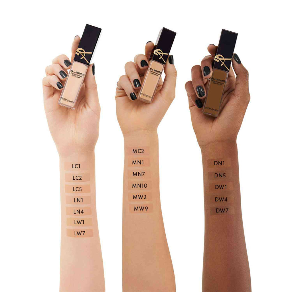 YSL All Hours Concealer LC5 makeup swatches on arms product image