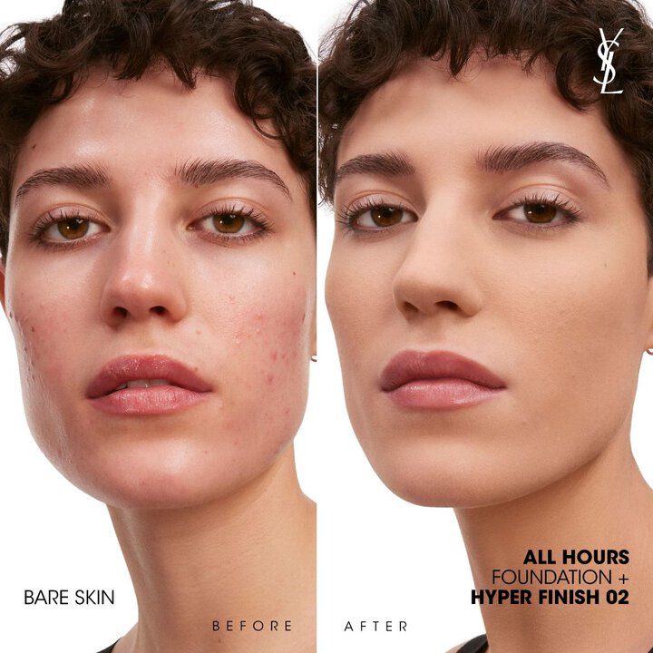 YSL All Hours Hyper Finish Powder – Shade 02 shade detail