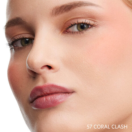 Yves Saint Laurent Make Me Blush 57 Coral Clash shade detail