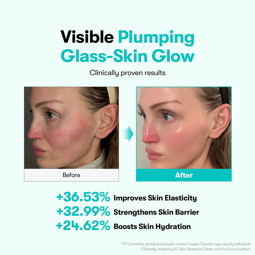 VT COSMETICS PDRN Essence 100 - results