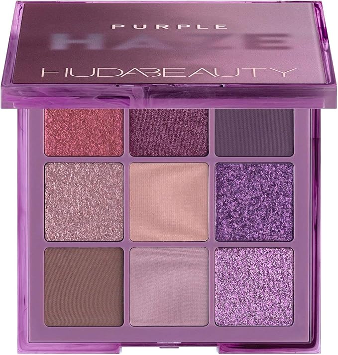 Huda Beauty Haze Obsessions Eyeshadow Palette shade detail