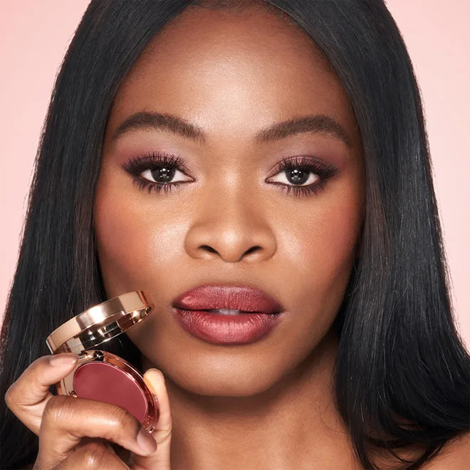 Charlotte Tilbury Pillow Talk Lip & Cheek Glow – Colour of Passion shade detail