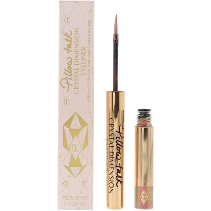 Charlotte Tilbury Pillow Talk Crystal Dimension Eyeliner – Pillow Talk packaging view