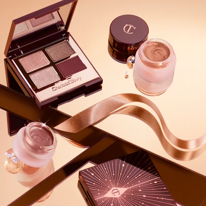 Charlotte Tilbury Fire Rose Eyeshadow Palette packaging view