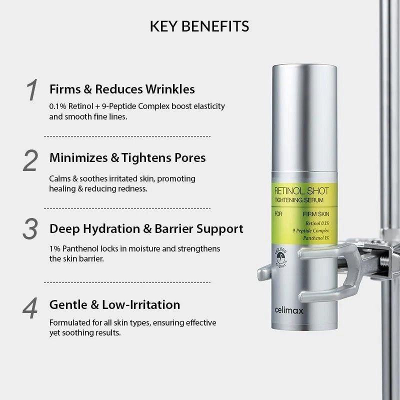 celimax THE Vita-A Retinol Shot Tightening Serum – 30 ml