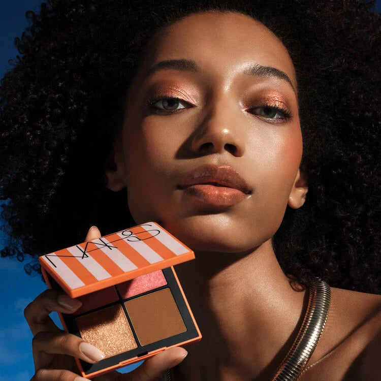 NARS Hot Escape Cheek Palette – Medium Deep shade detail