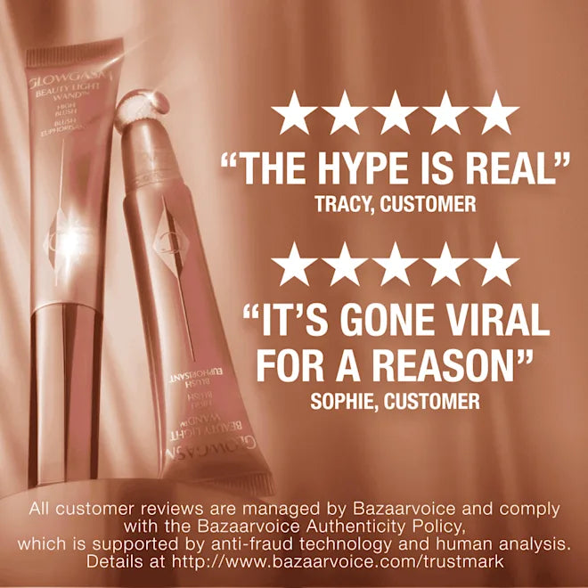 Charlotte Tilbury Hollywood Beauty Light Wand — Spotlight texture and color detail