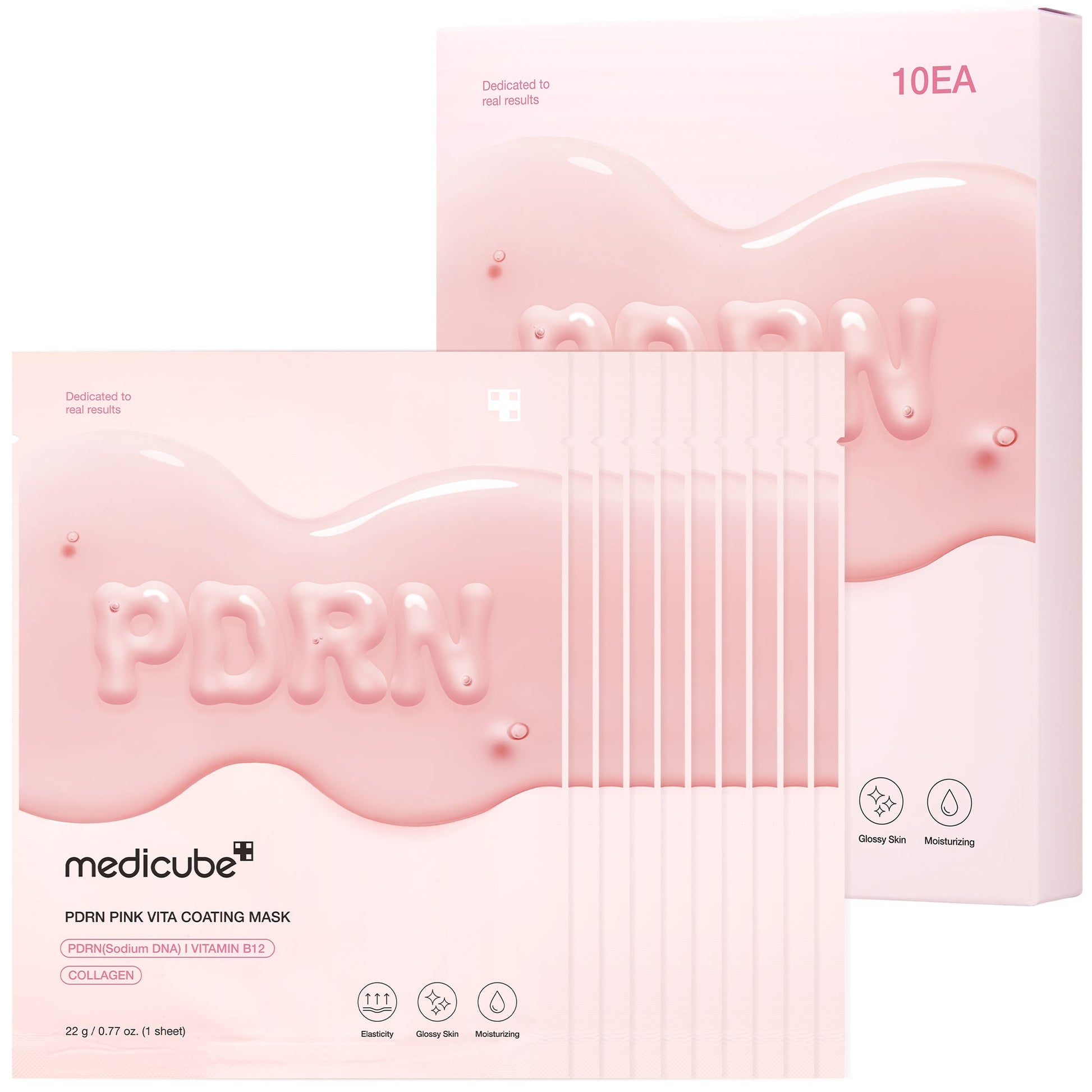 Medicube PDRN Pink Vita Coating Mask 1ea