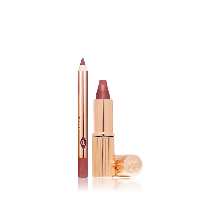 Charlotte Tilbury Mini Pillow Talk Lip Kit – Pillow Talk Medium product image