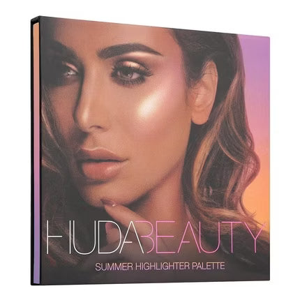 Huda Beauty Summer Solstice Highlighter Palette packaging view