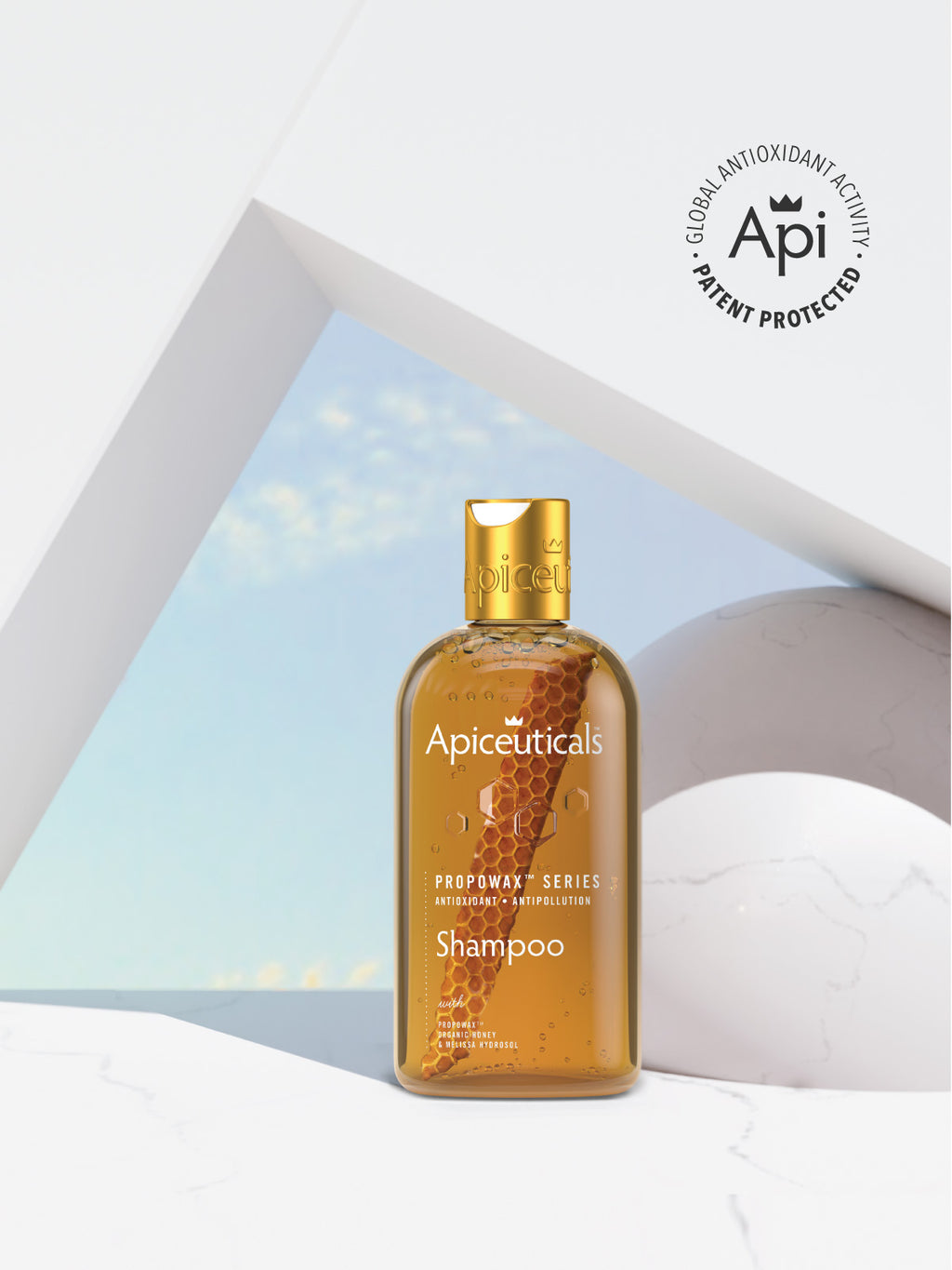 Apiceuticals PROPOWAX™ Antioxidant Shampoo packaging view