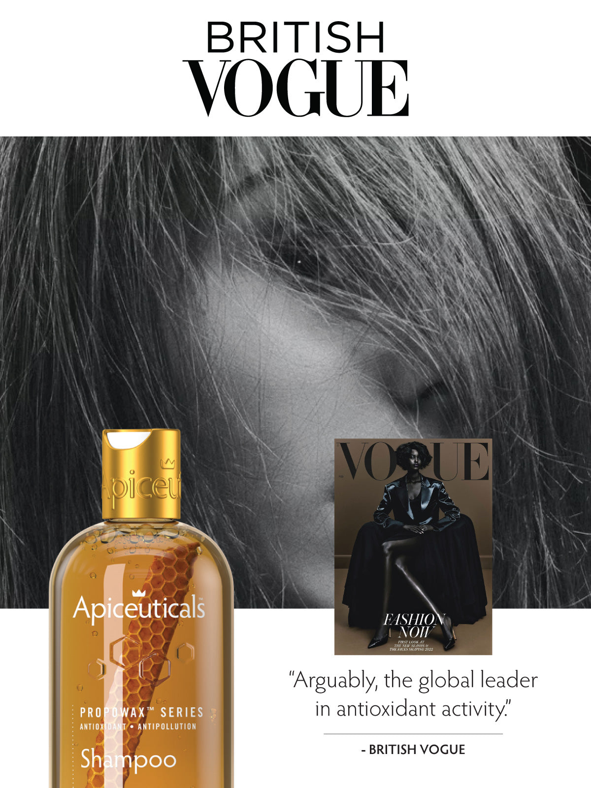 Apiceuticals PROPOWAX™ Antioxidant Shampoo shade detail