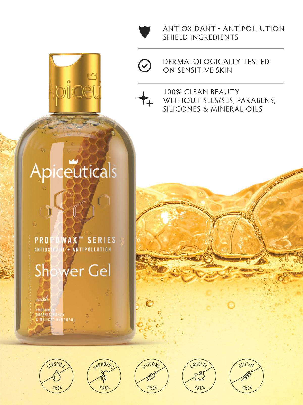 Apiceuticals PROPOWAX™ Antioxidant Shower Gel product image