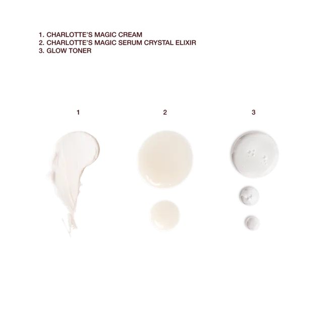 Charlotte Tilbury Radiant Glow On The Go Set shade detail
