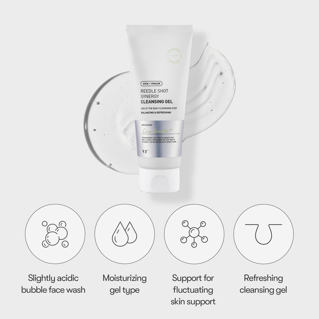 VT COSMETICS Reedle Shot Cleanser shade detail