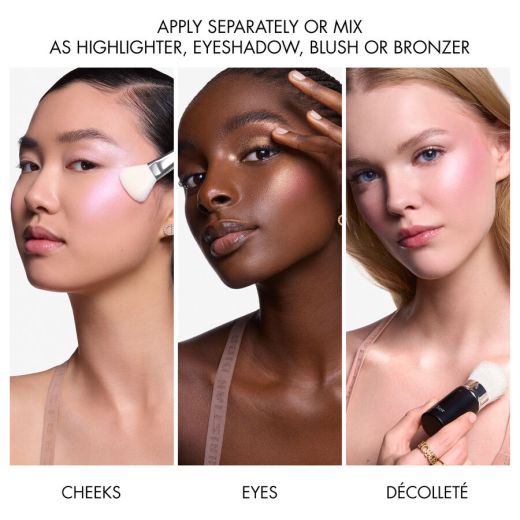 DIOR Backstage Glow Maximizer Palette 004 Rose Gold Glow shade detail
