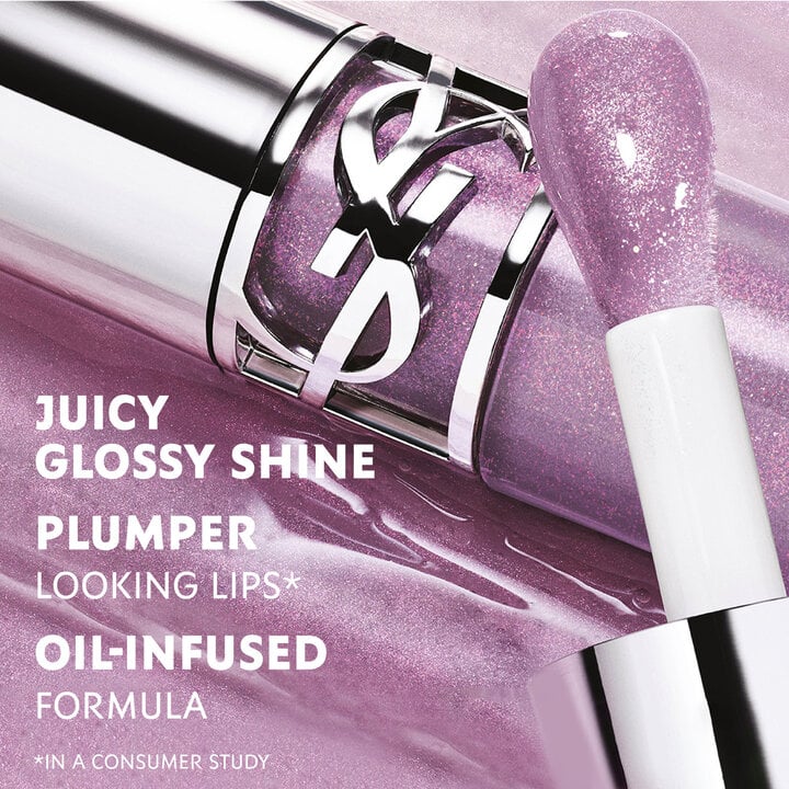 YSL Loveshine Plumping Lip Oil Gloss – 01 Thunder Stealer product image