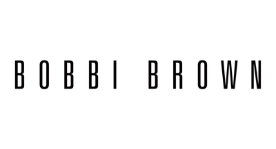 Bobbi Brown logo in black text on a white background