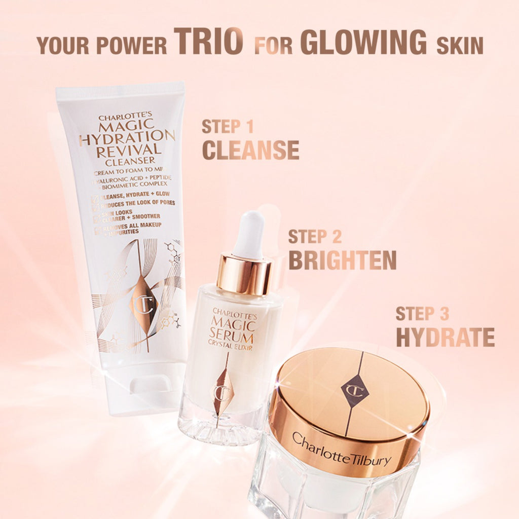 Charlotte Tilbury Charlotte’s Magic Cream 50 ml + Magic Serum Crystal Elixir 1 ml shade detail