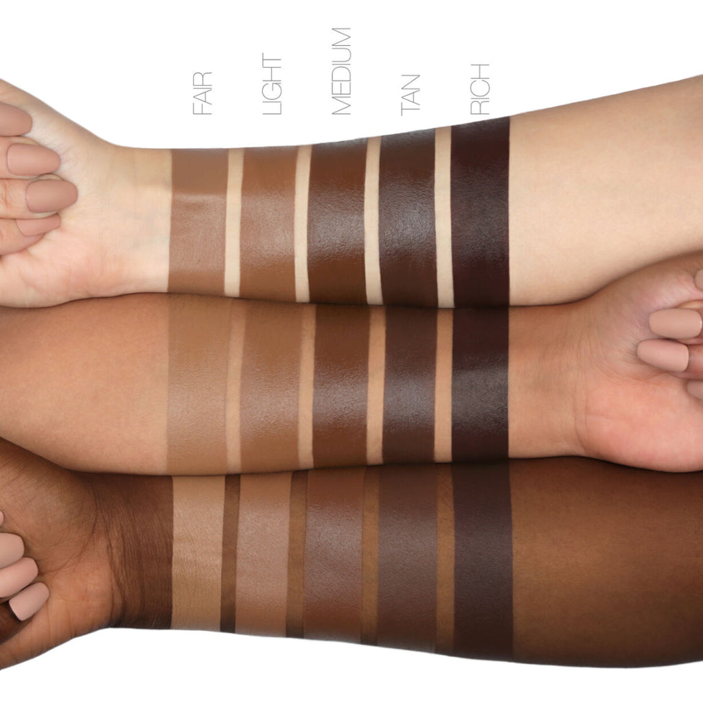 Huda Beauty Tantour Contour & Bronzer Cream – Light Brown shade detail