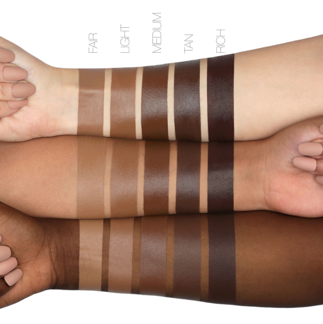 Huda Beauty Tantour Contour & Bronzer Cream – Light Brown shade detail