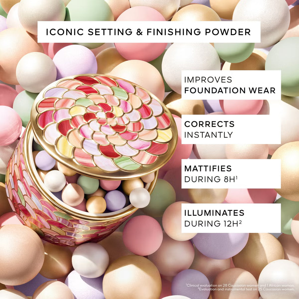 Guerlain Météorites Setting & Finishing Pearls – 01 Pearly White shade detail