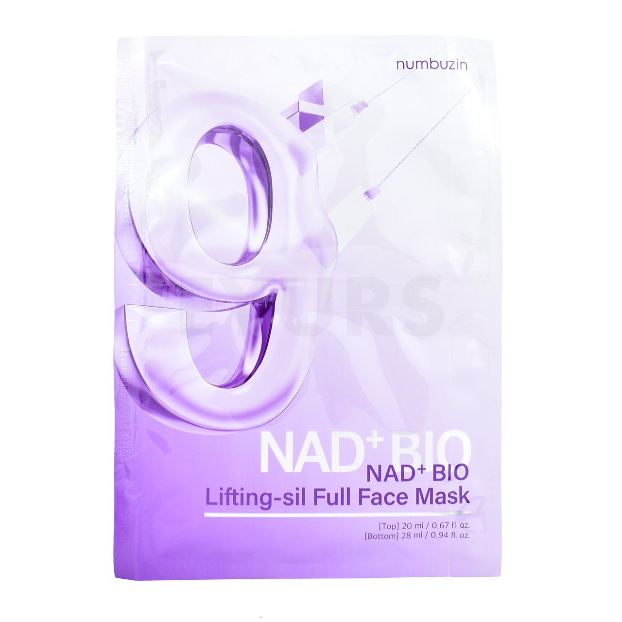 numbuzin No.9 NAD Bio Lifting Full Cover Facial Mask - sheet