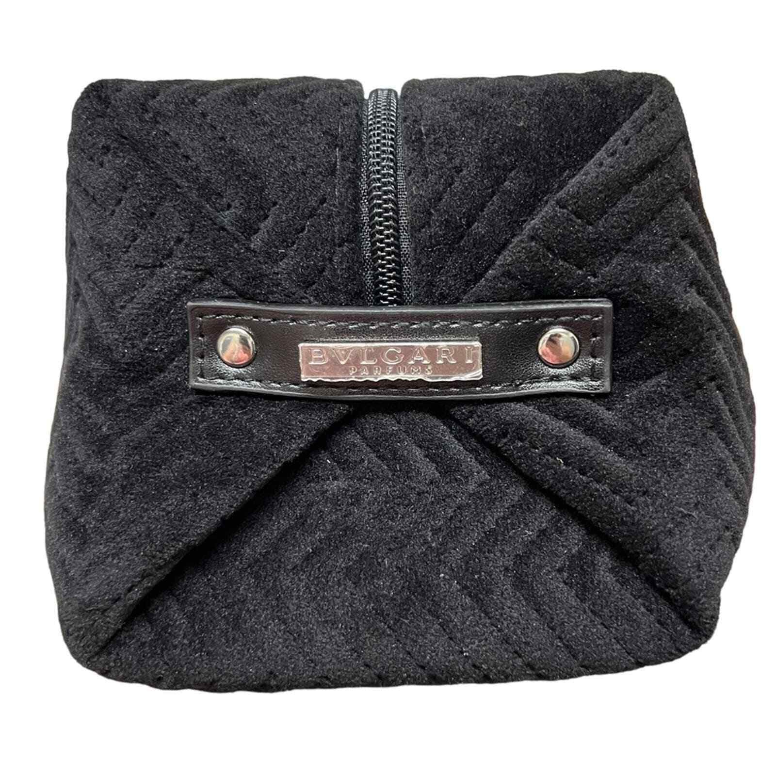 BVLGARI Cosmetic Makeup Bag Travel Pouch