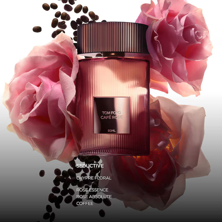 Tom Ford Café Rose Eau de Parfum – 10ml packaging view