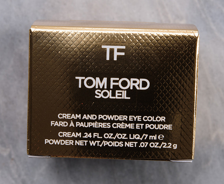 Tom Ford Cream and Powder Eyeshadow – 13 Black Sand 7g shade detail
