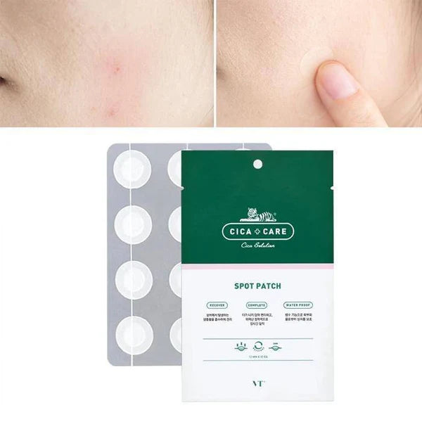 VT Cosmetics Cica Spot Patch – 48 Pieces texture and color detail